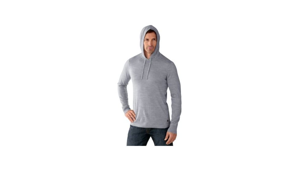Smartwool Kiva Ridge Hoody - Mens, Silver Gray Heather, Small, SW0SR629040S