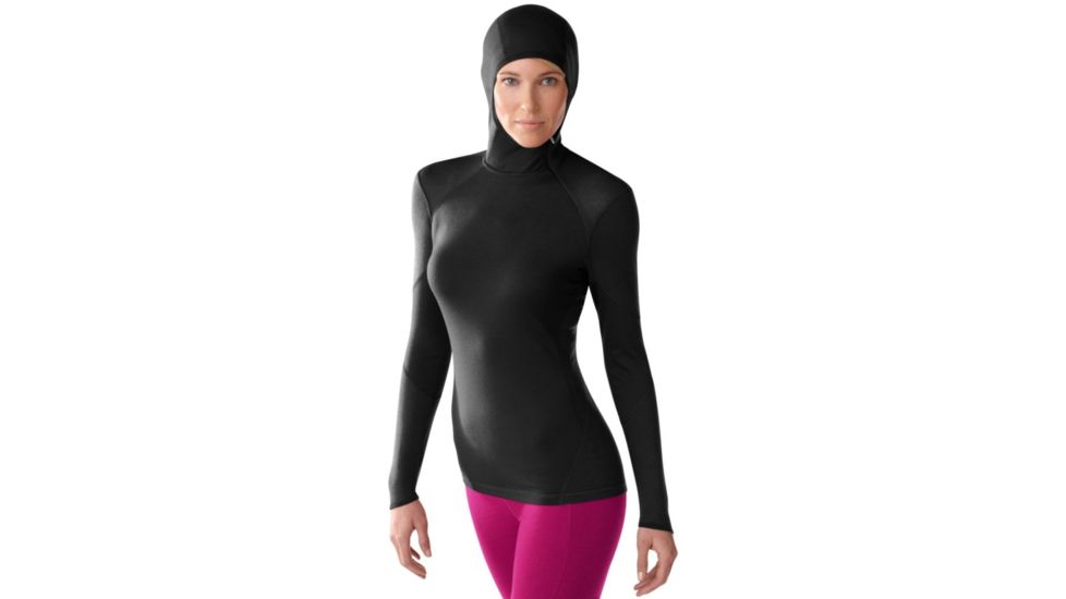 Smartwool Lightweight Hoody - Women's-Black-X-Small