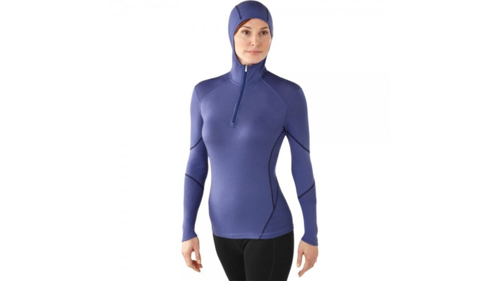 Smartwool Lightweight Hoody - Women's-Polar Purple-Large