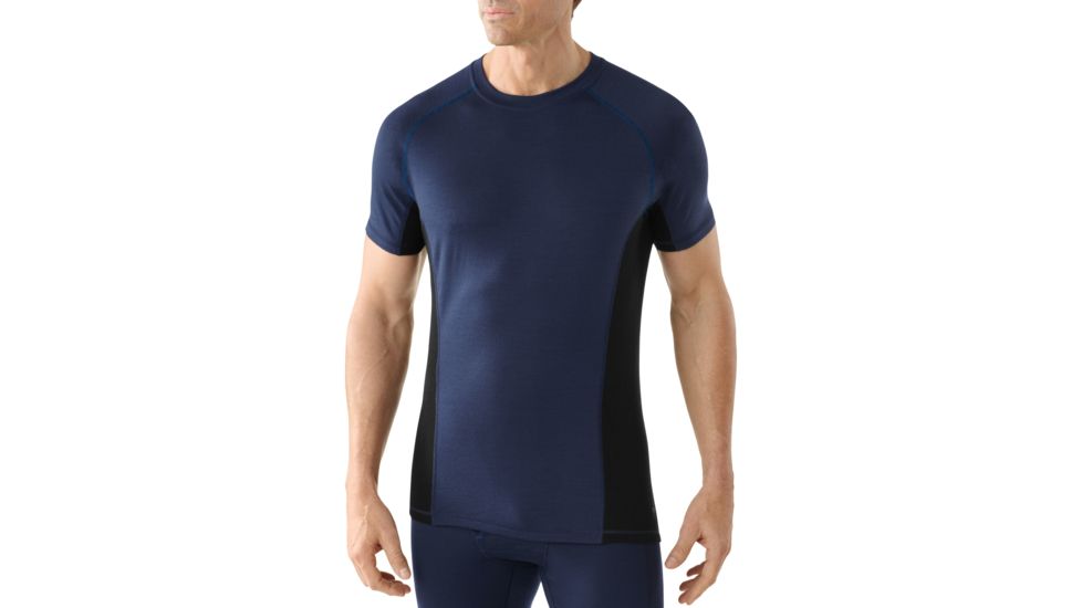 Smartwool Lightweight Short Sleeve Tee - Men's-Deep Navy-X-Large