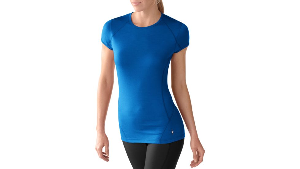 Smartwool Lightweight Short Sleeve Tee - Women's-Arctic Blue-X-Small
