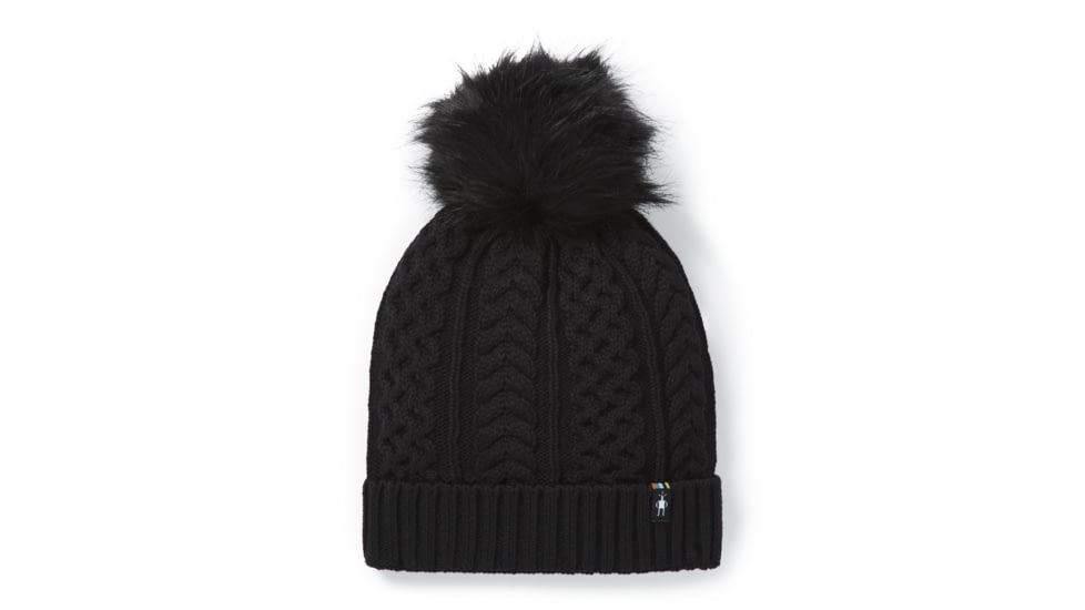 Smartwool Lodge Girl Beanie, Black, One Size, SW016440001-1FM
