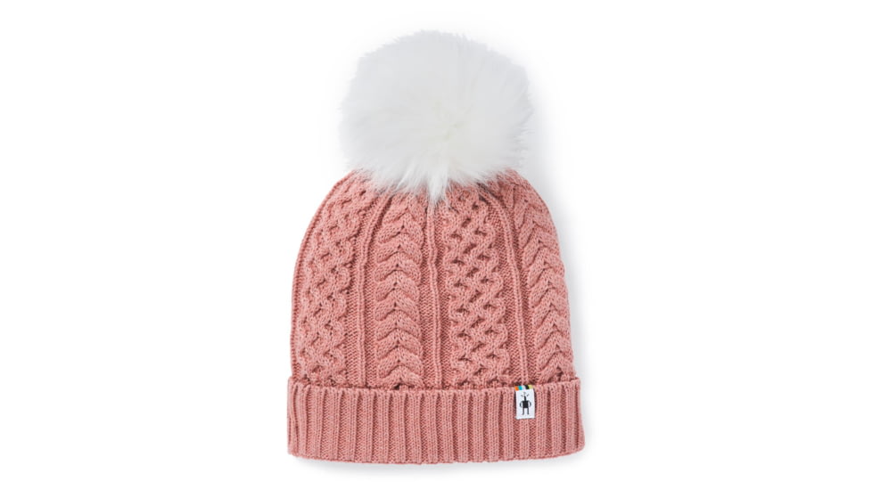 Smartwool Lodge Girl Beanie, Canyon Rose Heather, One Size, SW016440C93-1FM