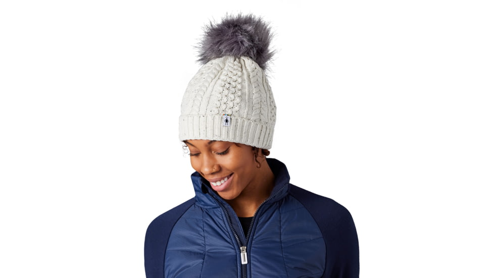 Smartwool Lodge Girl Beanie, H46 Natural Donegal, 1FM, SW016440H461FM