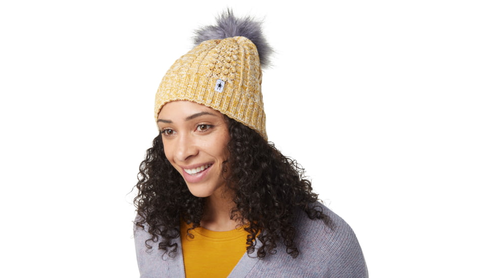 Smartwool Lodge Girl Beanie, K41 Honey Gold Heather, 1FM, SW016440K411FM