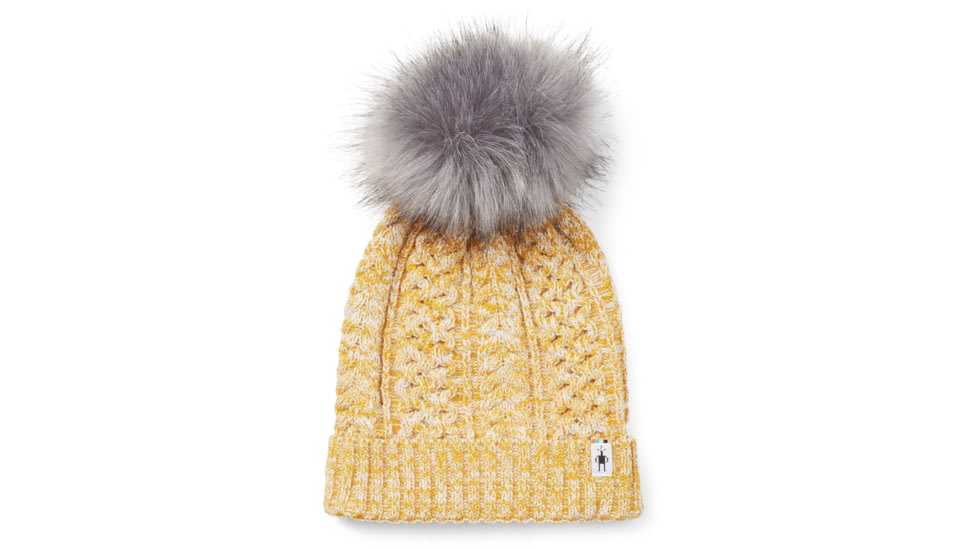 Smartwool Lodge Girl Beanie, K41 Honey Gold Heather, 1FM, SW016440K411FM