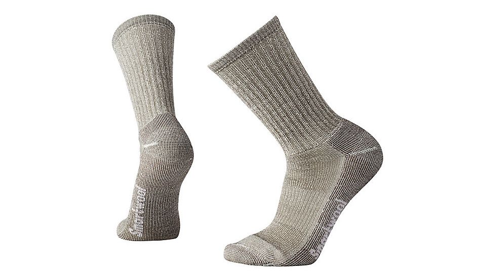Smartwool Men's Hike Light Crew Socks, Taupe, Extra Small, SW0SW129236-XS
