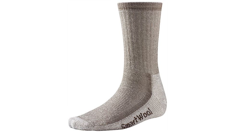 Smartwool Men's Hike Medium Crew Socks, Taupe, Small, SW0SW130236-S