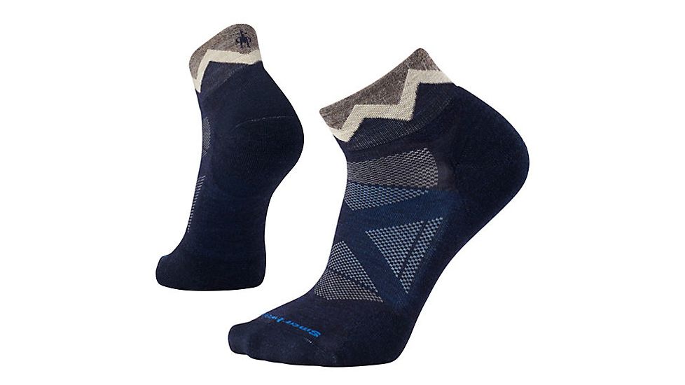 Smartwool Men's PhD Outdoor Approach Mini Socks, Deep Navy, Extra Large, SW001203092-XL
