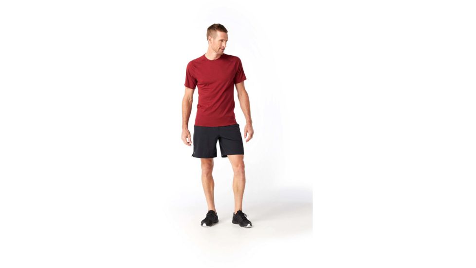 Smartwool Merino 150 Base Layer Short Sleeve - Mens, Tibetan Red, Small, SW014041A25-S