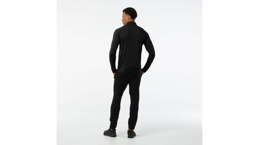 Smartwool Merino 1/4 Zip 150 Baselayer - Men's, Large, Black, SW016070001-L