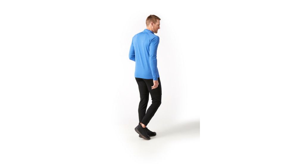Smartwool Merino 1/4 Zip 150 Baselayer - Men's, Medium, Bright Cobalt, SW016070A28-M