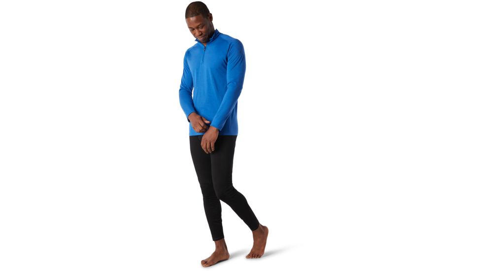 Smartwool Merino 1/4 Zip 150 Baselayer - Men's, Small, Light Alpine Blue, SW016070C31-S