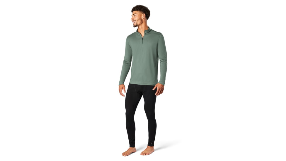 Smartwool Merino 1/4 Zip 150 Baselayer - Men's, Large, Sage, SW000752364L