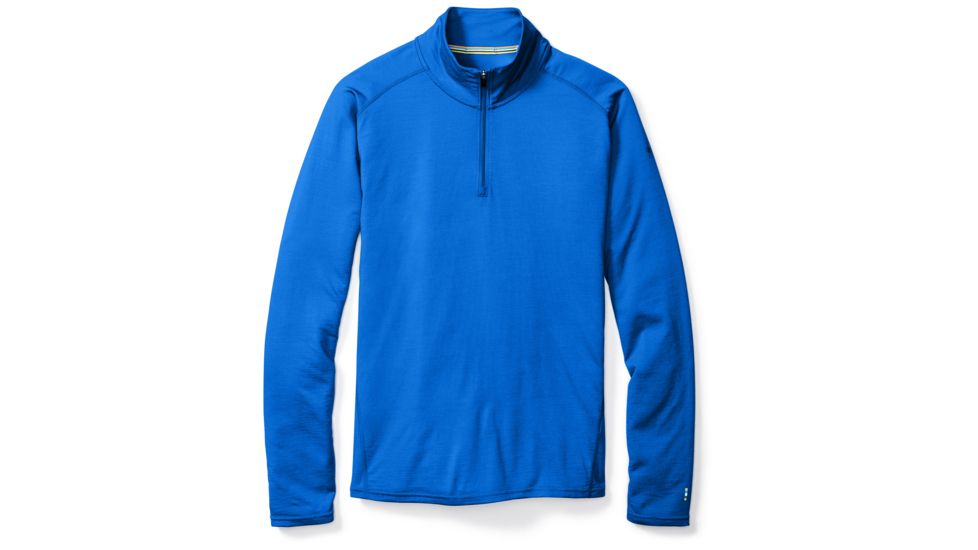 Smartwool Merino 1/4 Zip 150 Baselayer - Men's, Small, Bright Blue, SW016070378-S