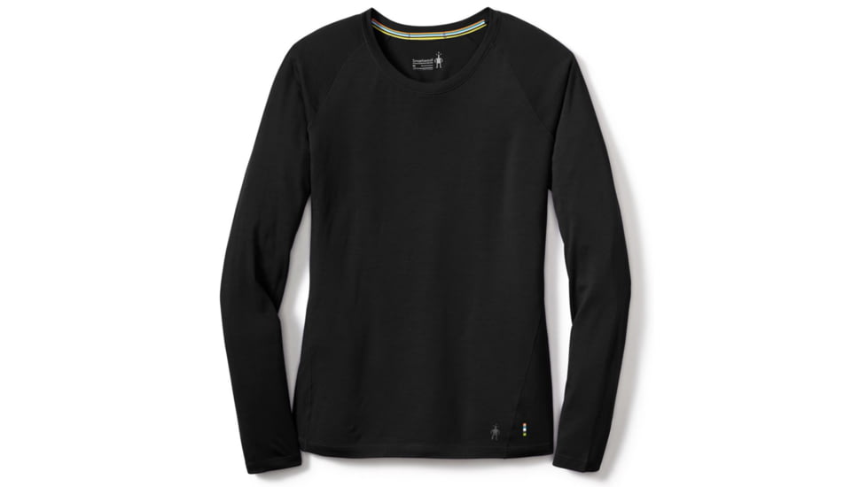 Smartwool Merino 150 Baselayer Long Sleeve Boxed - Womens, Black, Medium, SW017255001M