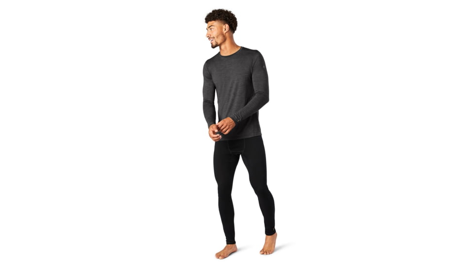 Smartwool Merino 150 Baselayer Long Sleeve - Mens, Iron Heather, Small, SW000748D36S