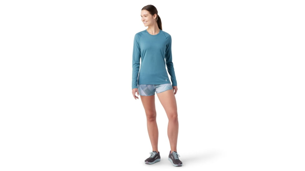 Smartwool Merino 150 Baselayer Long Sleeve - Womens, Blue Spruce, Medium, SW015255G42M