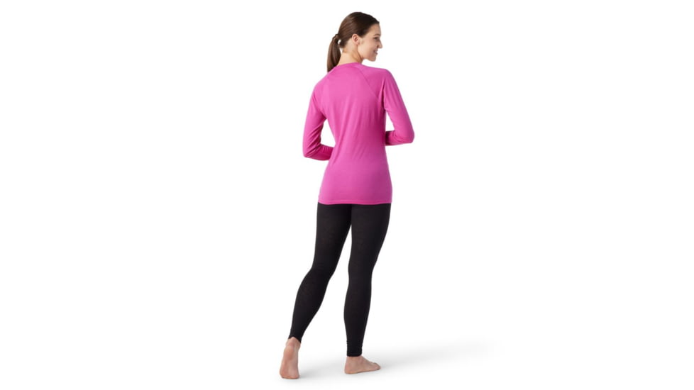 Smartwool Merino 150 Baselayer Long Sleeve - Womens, Festive Fuchsia, Medium, SW015255J24M