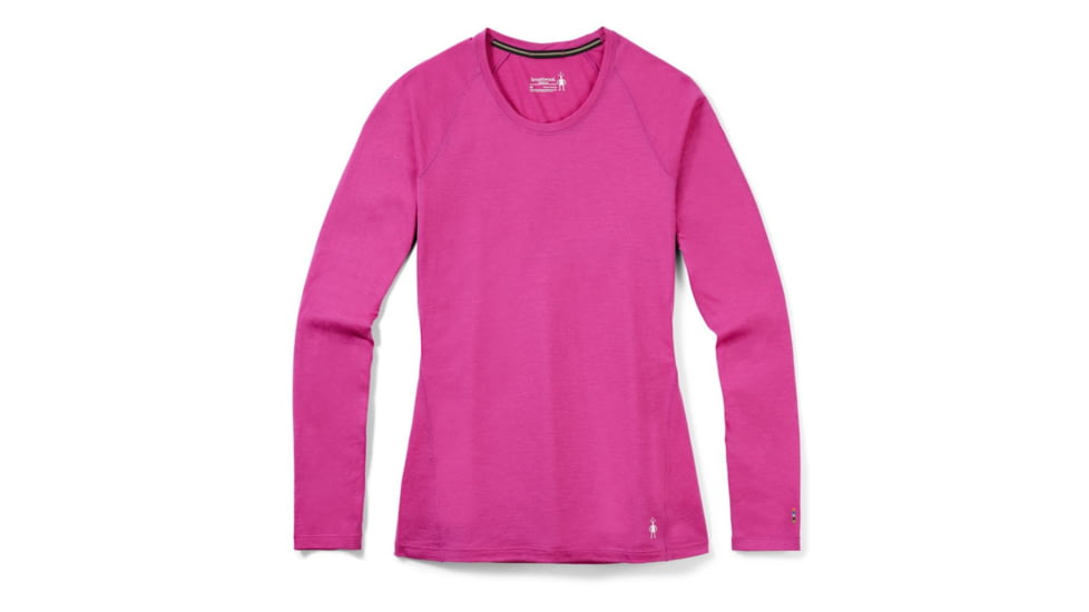 Smartwool Merino 150 Baselayer Long Sleeve - Womens, Festive Fuchsia, Medium, SW015255J24M