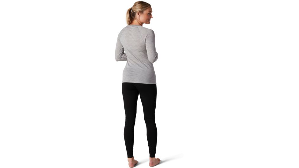 Smartwool Merino 150 Baselayer Long Sleeve - Womens, Light Gray Heather, Extra Small, SW015255545-XS