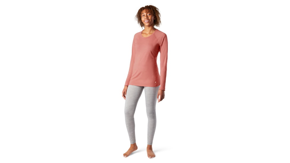 Smartwool Merino 150 Baselayer Long Sleeve - Womens - Womens, Tea Rose, Medium, SW015255F82M