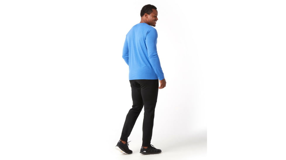 Smartwool Merino 150 Baselayer Pattern Long Sleeve Boxed - Mens, Bright Cobalt, Extra Large, SW014051A28-XL
