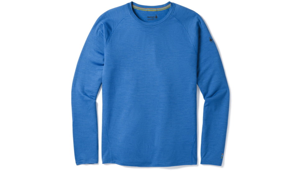 Smartwool Merino 150 Baselayer Pattern Long Sleeve Boxed - Mens, Bright Cobalt, Extra Large, SW014051A28-XL