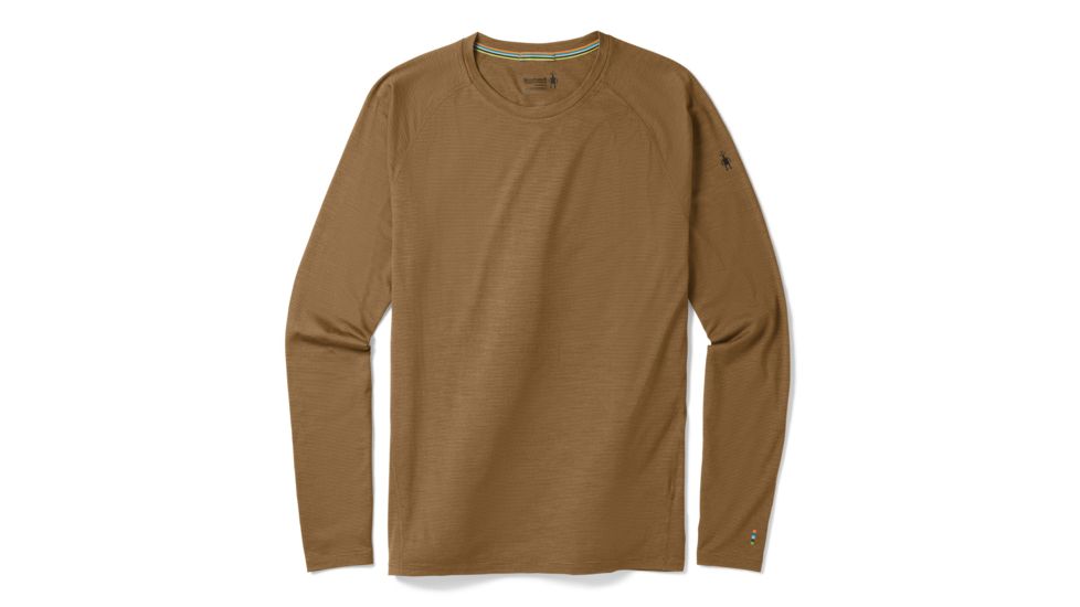 Smartwool Merino 150 Baselayer Pattern Long Sleeve - Mens, Dark Desert Sand, Small, SW016061A57-S