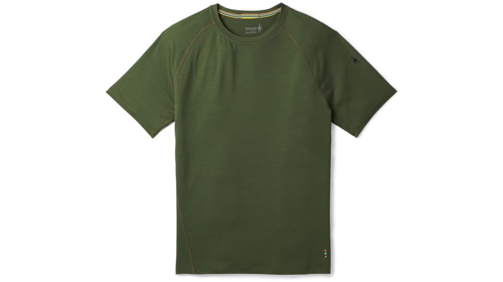 Smartwool Merino 150 Baselayer Pattern Short Sleeve - Mens, Chive, Medium, SW014050A20-M