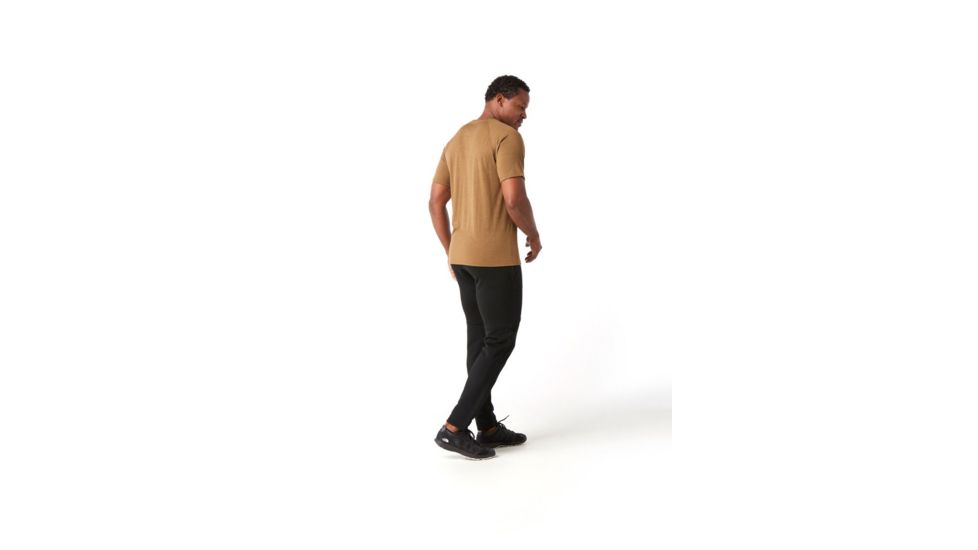 Smartwool Merino 150 Baselayer Pattern Short Sleeve - Mens, Dark Desert Sand, Extra Large, SW016060A57-XL