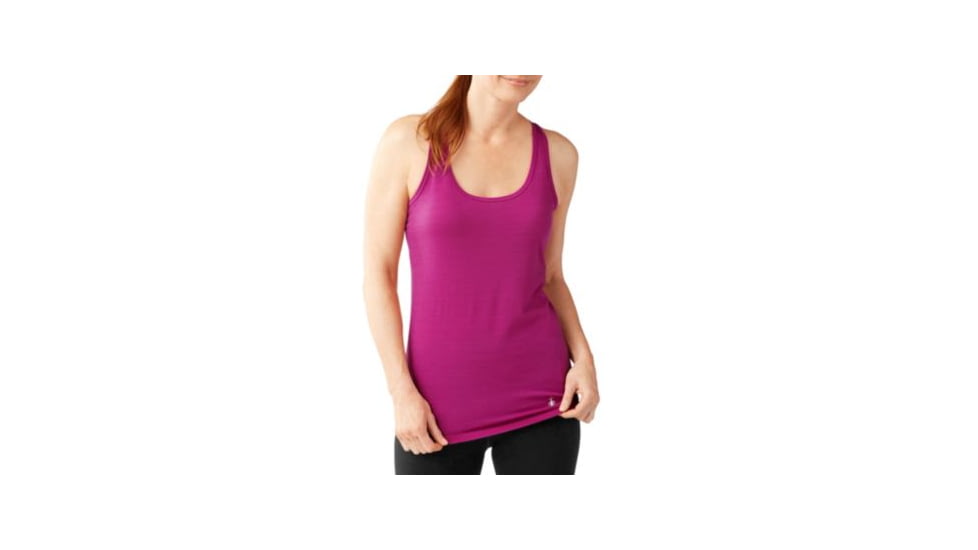 Smartwool Merino 150 Baselayer Pattern Tank - Womens, Berry, Large, SW015252044L
