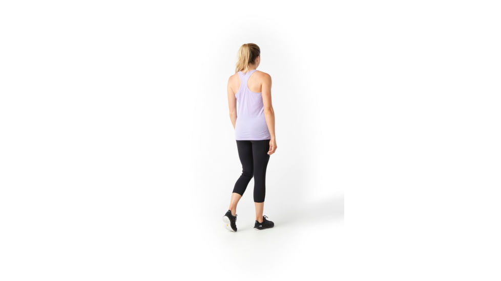 Smartwool Merino 150 Baselayer Pattern Tank - Womens, Cascade Purple, Extra Small, SW015252B30-XS
