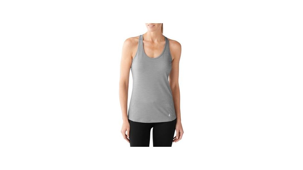 Smartwool Merino 150 Baselayer Pattern Tank Womens, Dark Pebble Gray, XS SW015252948-XS