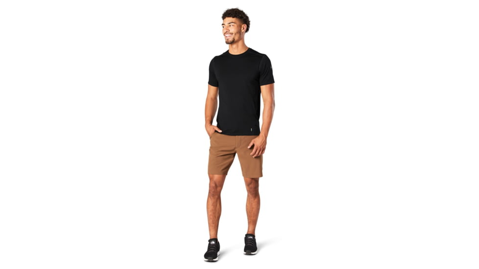 Smartwool Merino 150 Baselayer Short Sleeve - Mens, Black, Large, SW000744001L
