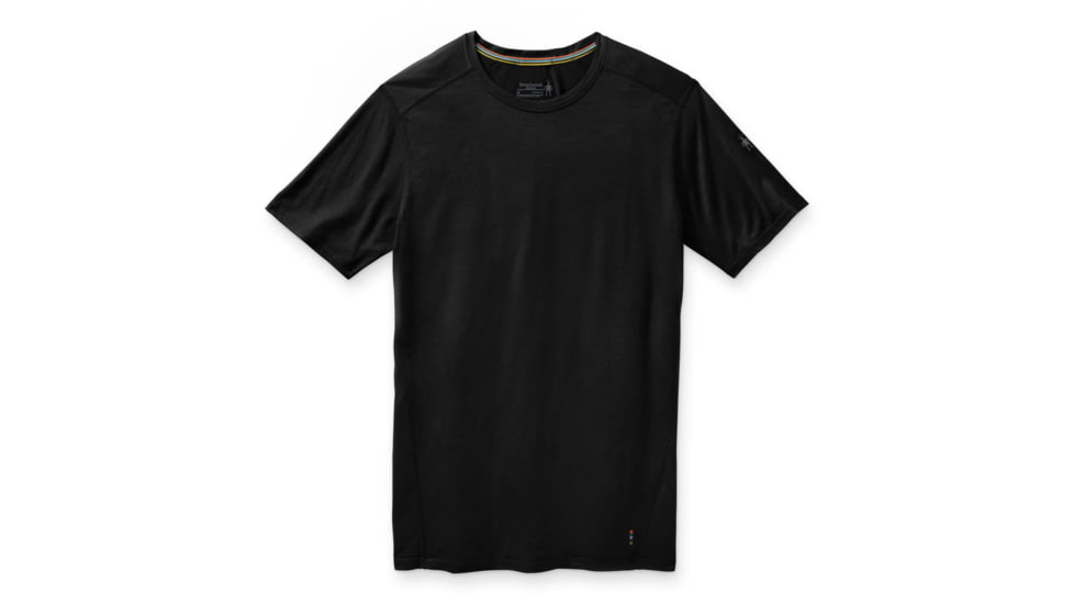 Smartwool Merino 150 Baselayer Short Sleeve - Mens, Black, Large, SW000744001L