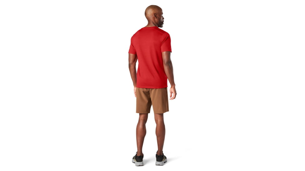 Smartwool Merino 150 Baselayer Short Sleeve - Mens, Cardinal Red, Large, SW000744D32L