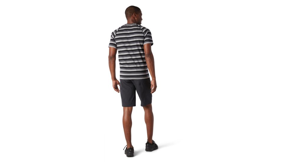 Smartwool Merino 150 Baselayer Short Sleeve - Mens, Iron Stripe, 2XL, SW016041D48-XXL