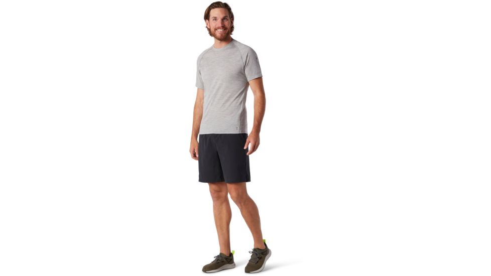 Smartwool Merino 150 Baselayer Short Sleeve - Mens, Light Gray Heather, Small, SW016041545-S