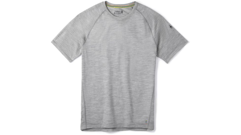 Smartwool Merino 150 Baselayer Short Sleeve - Mens, Light Gray Heather, Small, SW016041545-S