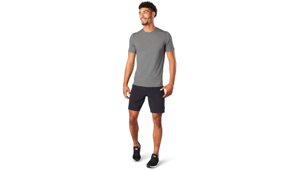 Smartwool Merino 150 Baselayer Short Sleeve - Mens, Light Gray Heather, Extra Large, SW000744545XL
