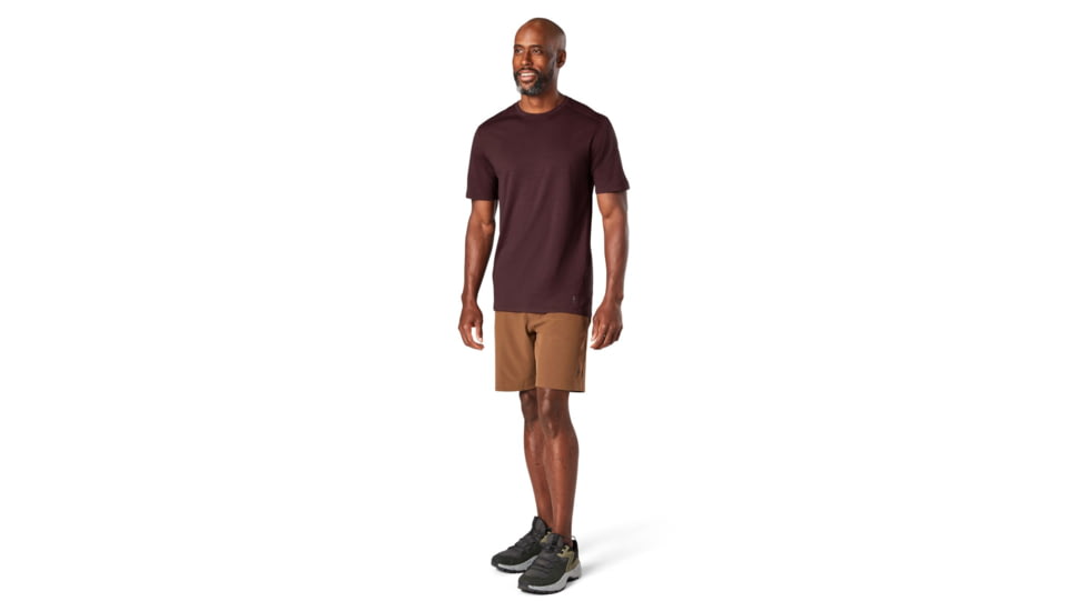 Smartwool Merino 150 Baselayer Short Sleeve - Mens, Light Woodsmoke, Large, SW000744F68L