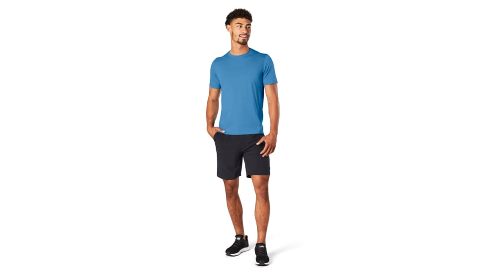 Smartwool Merino 150 Baselayer Short Sleeve - Mens, Ocean Blue, Medium, SW000744D15M