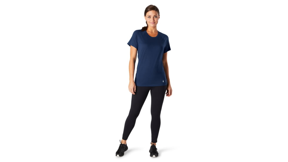 Smartwool Merino 150 Baselayer Short Sleeve - Womens, Indigo Blue, Medium, SW015253F84M