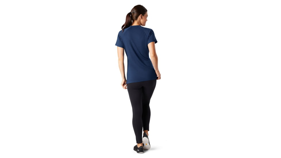 Smartwool Merino 150 Baselayer Short Sleeve - Womens, Indigo Blue, Medium, SW015253F84M
