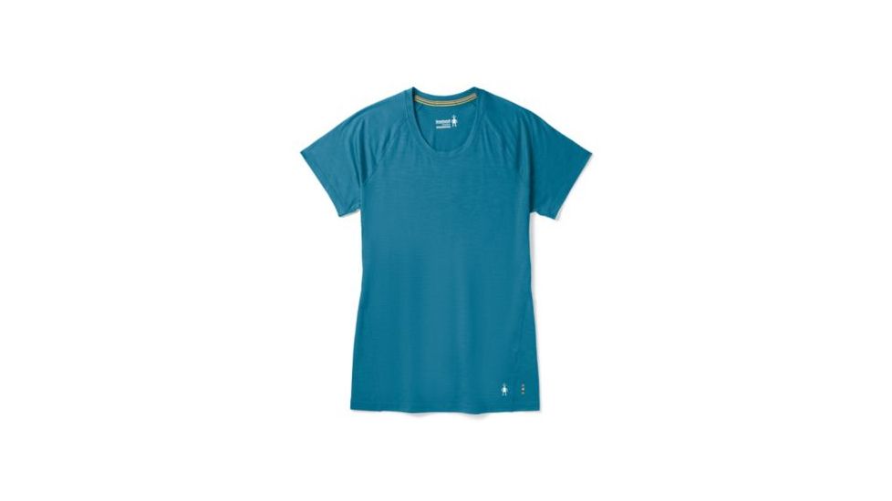 Smartwool Merino 150 Baselayer Short Sleeve - Womens, Light Marlin Blue, Extra Small, SW015253B38-XS