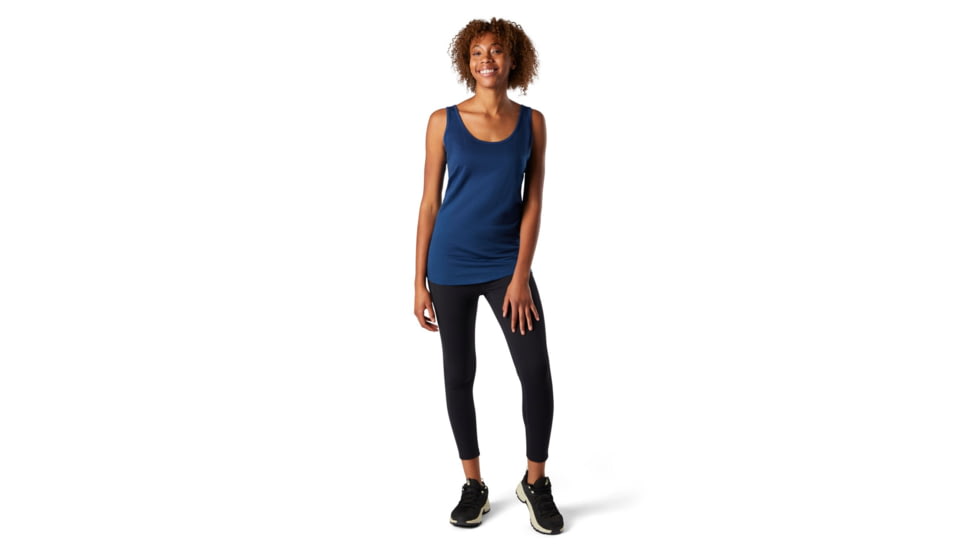 Smartwool Merino 150 Baselayer Tank - Womens, Indigo Blue, Large, SW000695F84L