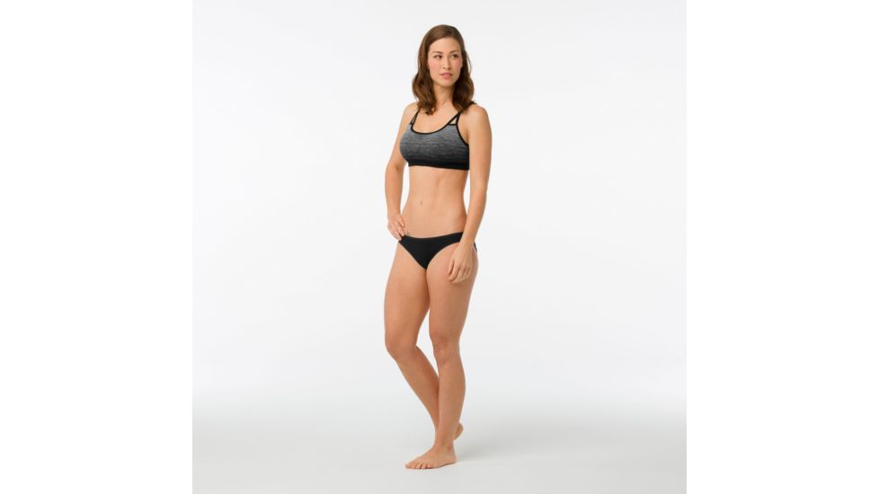 Smartwool Merino 150 Bikini - Womens, Black, Extra Small, SW015085001-XS