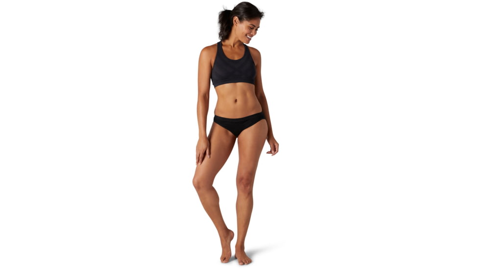 Smartwool Merino 150 Lace Bikini Boxed - Womens, Black, Extra Small, SW016243001-XS