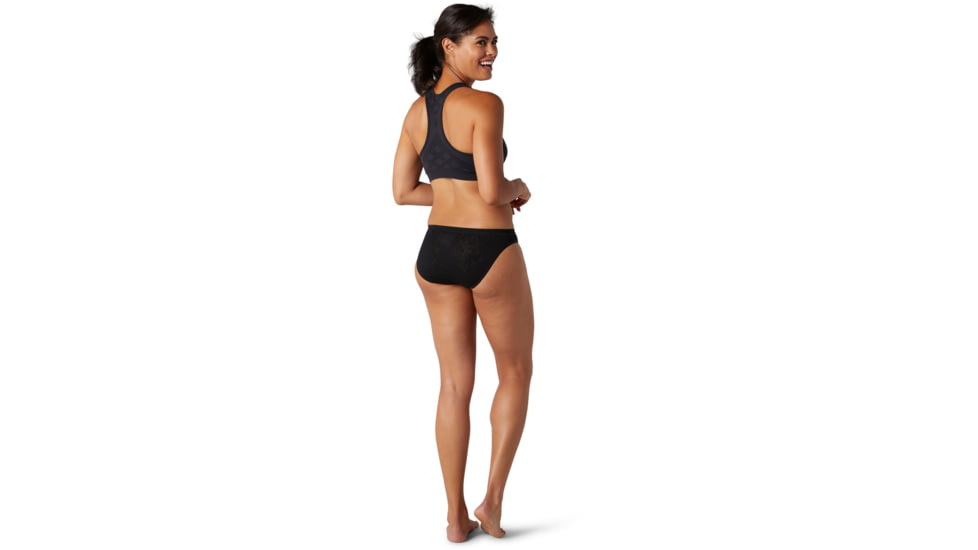 Smartwool Merino 150 Lace Bikini Boxed - Womens, Black, Extra Small, SW016243001-XS